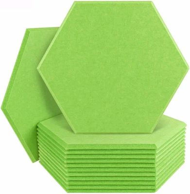Schalusabsorberende polyester hangend plafond akoestische wandpanelen met feltvezel