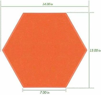 Schalusabsorberende polyester hangend plafond akoestische wandpanelen met feltvezel