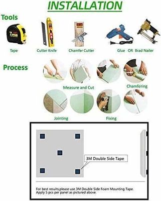 100% polyester akoestische panelen voor geluidsisolatie en decoratie voor huisdieren in verschillende stijlen