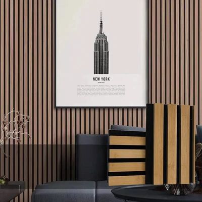 Hoog effectieve geluidsabsorptie gesloten akoestisch wandbord met moderne ontwerpstijl