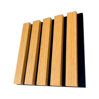 Verminder geluid met moderne polyestervezels Branddekking Geluidsdempend Plafond Houten platen Muur akoestische panelen