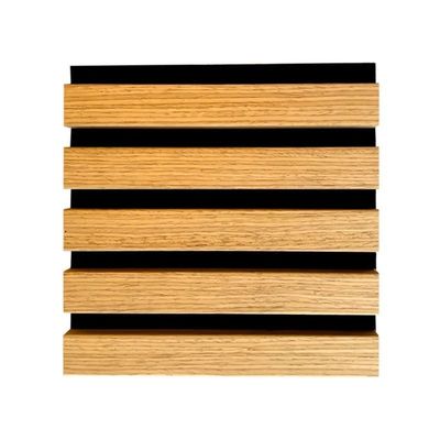 Verminder geluid met moderne polyestervezels Branddekking Geluidsdempend Plafond Houten platen Muur akoestische panelen