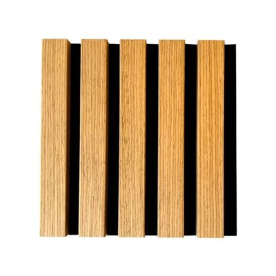 Verminder geluid met moderne polyestervezels Branddekking Geluidsdempend Plafond Houten platen Muur akoestische panelen
