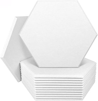Hexagon-wandpanelen met geluidsdichtheid van huisdiergevoel voor akoestische panelen met geluidsisolatie