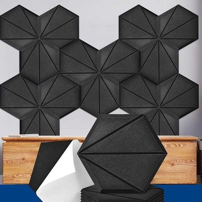 Brandbestendig polyestervezelpaneel voor milieuvriendelijke gepersonaliseerde kleur akoestische absorptie
