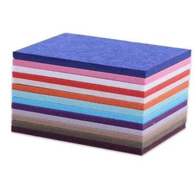 Brandbestendig polyestervezelpaneel voor milieuvriendelijke gepersonaliseerde kleur akoestische absorptie