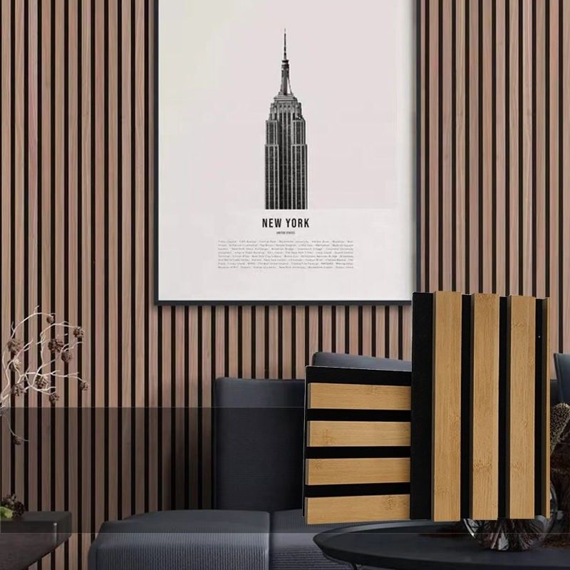Moderne design stijl polyestervezel wandpanelen met brand- en waterdicht voordeel